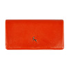 Оранжевый женский кошелёк из фактуной кожи Ashwood J56 MANDARIN